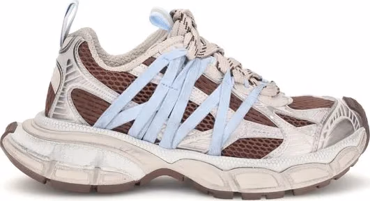 Balenciaga Multicolor Polyurethane Athletic Sneakers
