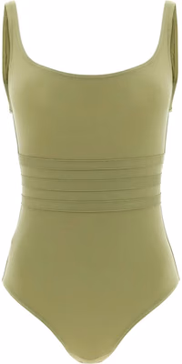 Bicolor Polyamide One-Piece Swimsuit