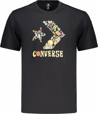 Black Cotton Men's T-Shirt