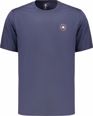 Blue Cotton Men's T Shirt