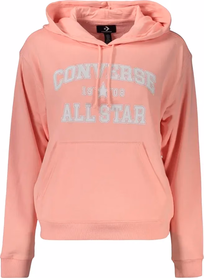 Converse Pink Cotton Women's Sweatshirt