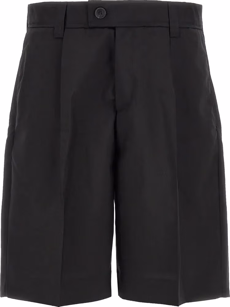 MFPEN Black Wool Bermuda Shorts