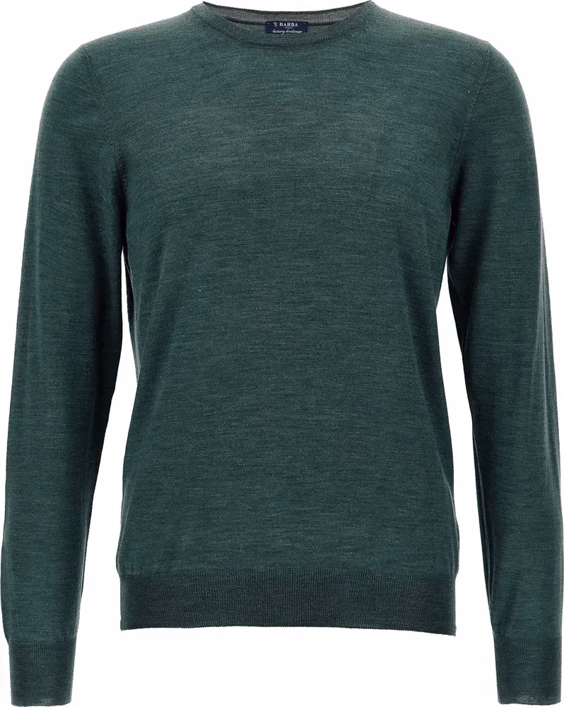 Barba Napoli Bicolor Wool Cardigan
