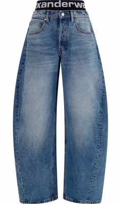 Blue Cotton Relaxed Fit Jeans