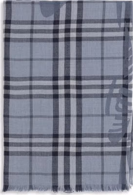 Blue Wool Oves Aries Foulard
