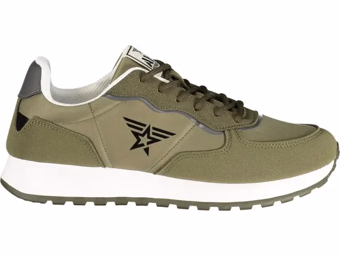 Avirex Verde Polyurethane Uomo Sneaker