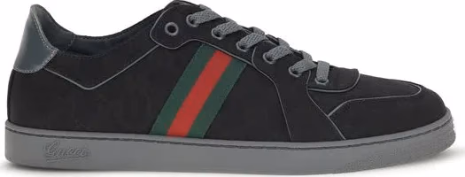 Gucci Black Fabric Athletic Sneakers