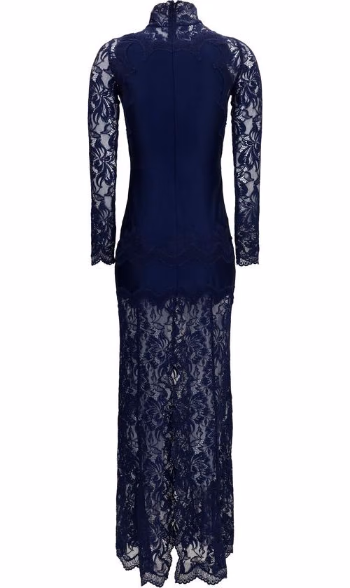 Rabanne Blue Polyamide Long Dress