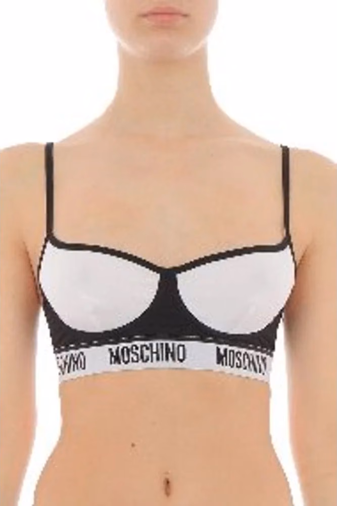 Moschino Multicolor Cotton Bra