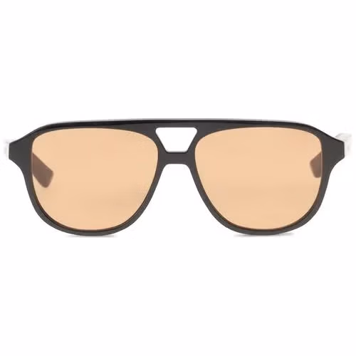 Alexander McQueen Brown Acetate Sunglasses