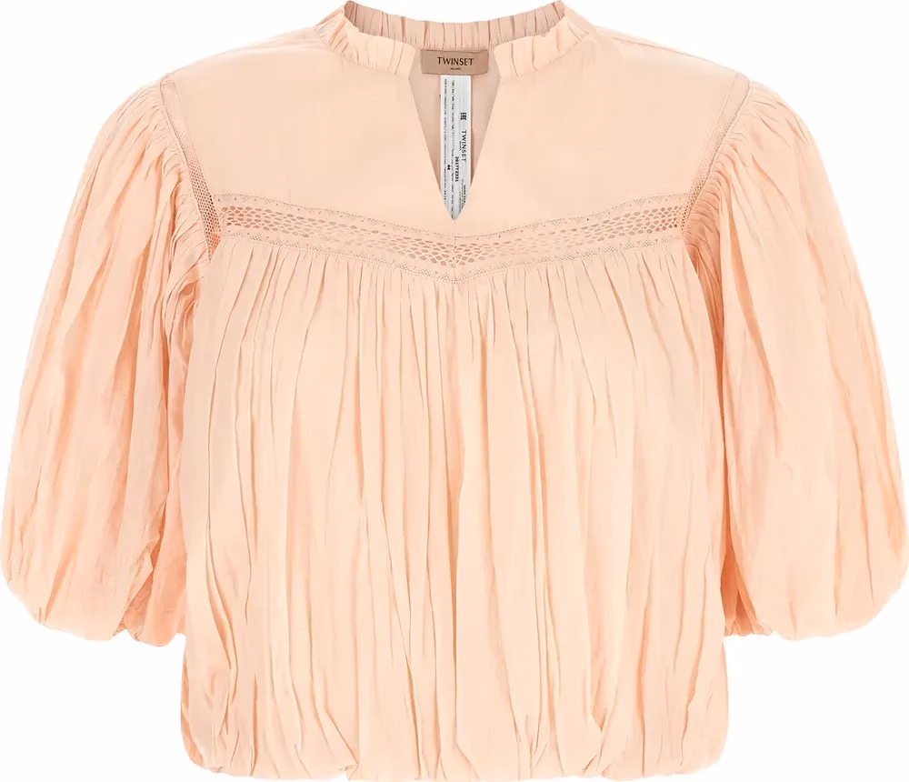 Twinset Multicolor Cotton Blouse