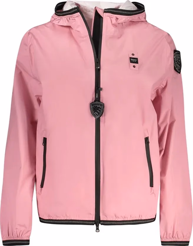 Blauer Rosa Poliammide Women's Jacket