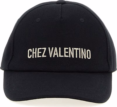 Black Cotton Cap (Baseball Hat)