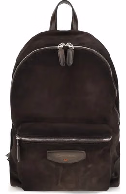 Brown Calf Leather Bos Taurus Backpack