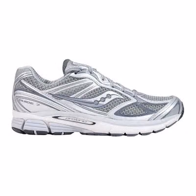 Gray Textile Athletic Sneakers