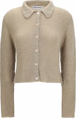 Beige Alpaca Vicugna Pacos Polo Shirt