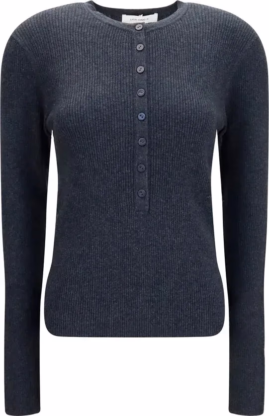 Lisa Yang Gray Cotton Sweatshirt