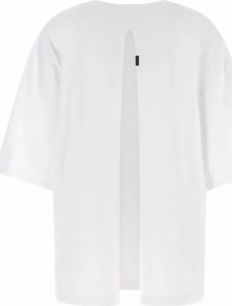 Haikure White Cotton T-Shirt