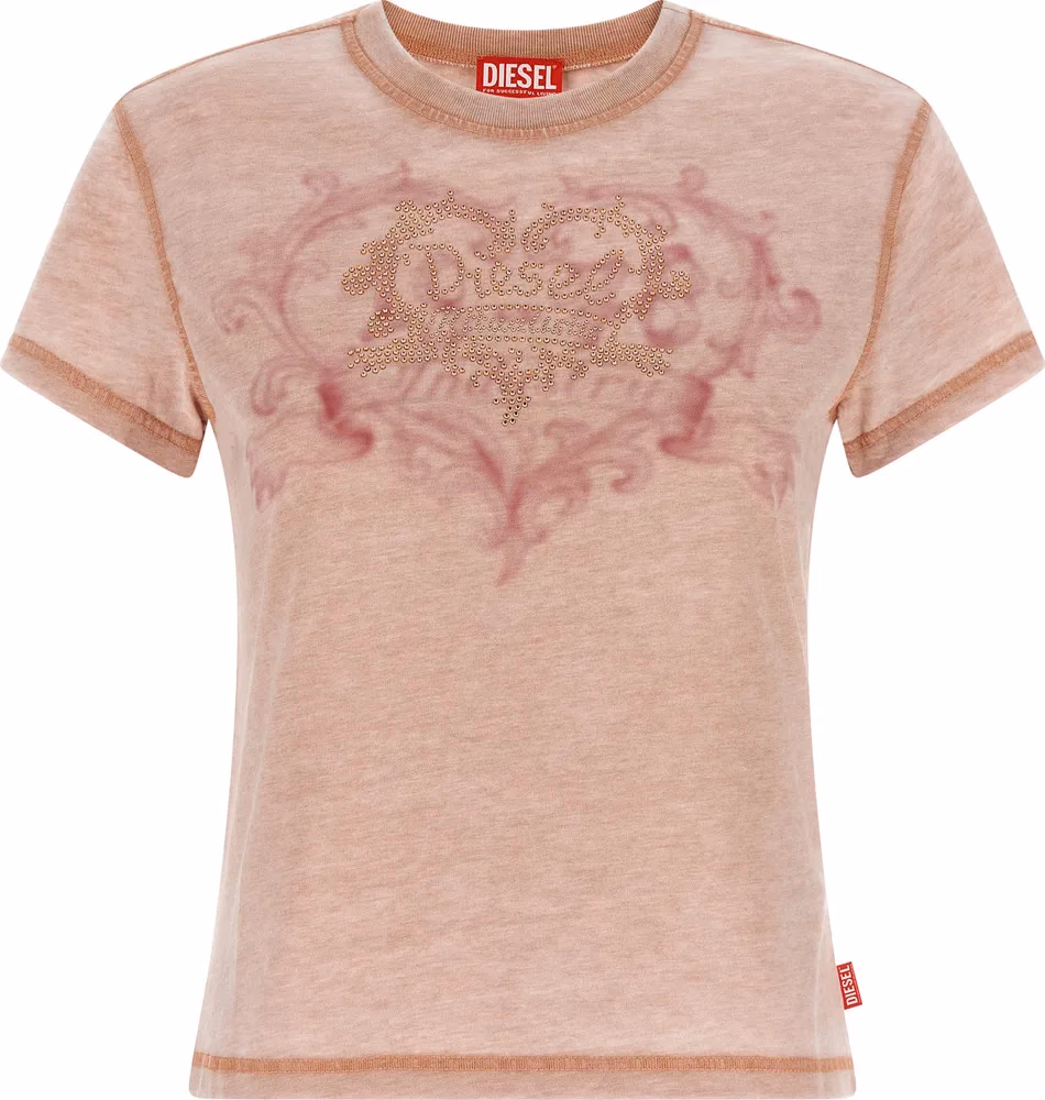 Diesel Multicolor Polyester T-Shirt