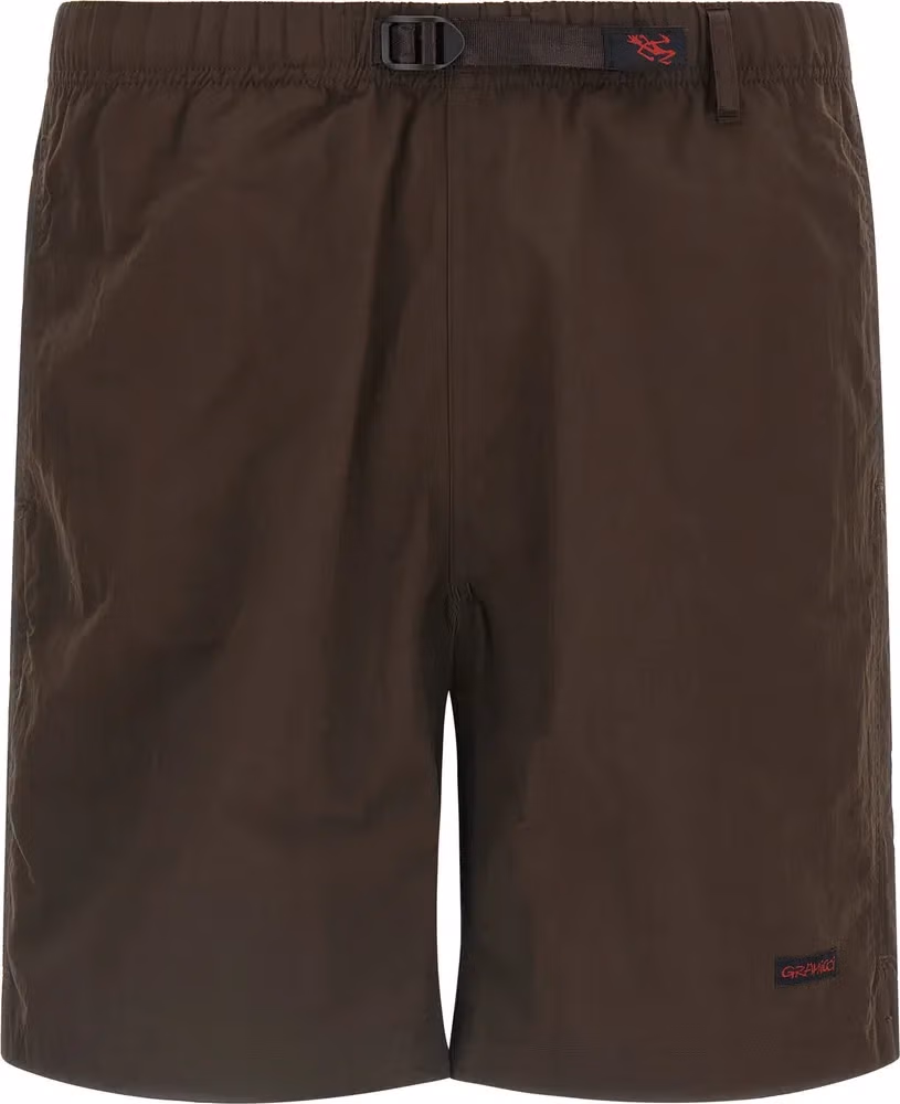 Gramicci Brown Nylon Bermuda Shorts