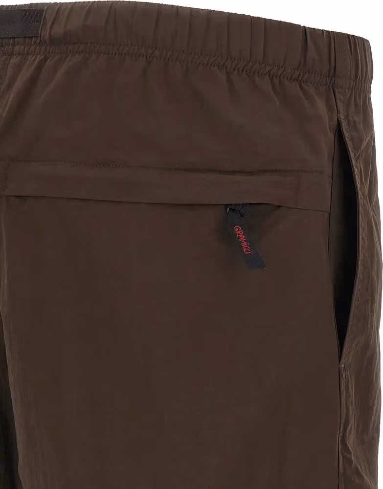 Gramicci Brown Nylon Bermuda Shorts