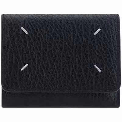 Black Calf Leather Bos Taurus Wallet