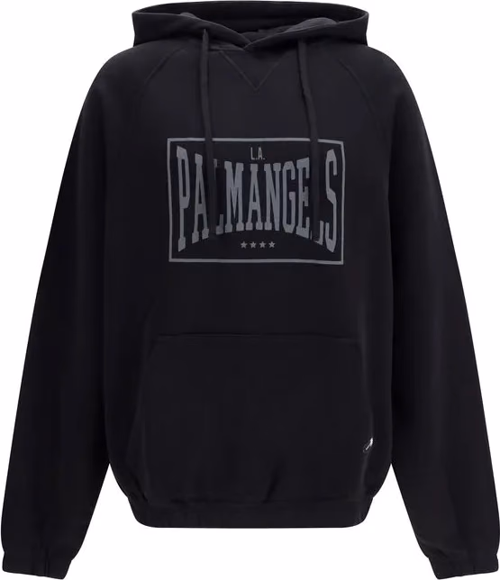 Palm Angels Black Cotton Sweatshirt