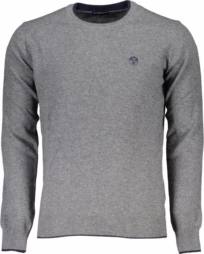 North Sails Gray Fabric Men's Sweater