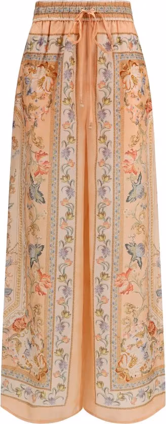 Zimmermann Multicolor Silk Casual Pants