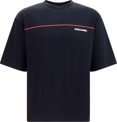 Black Cotton T-Shirt