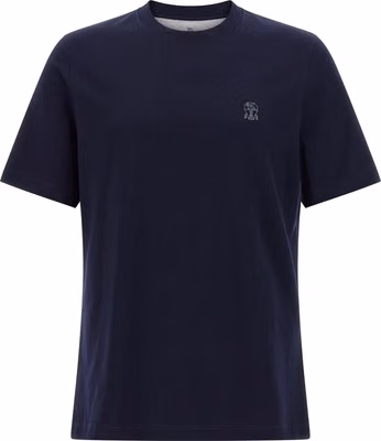 Blue Cotton T-Shirt