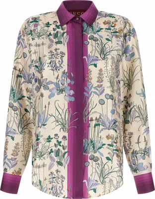 Multicolor Silk Blouse