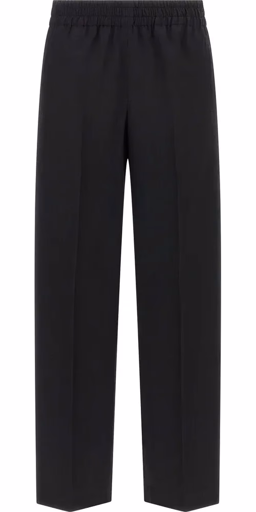 Golden Goose Black Virgin Wool Casual Pants
