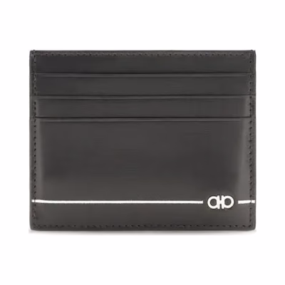 Black Calf Leather Bos Taurus Wallet