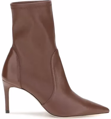 Brown Calf Leather Bos Taurus Ankle Boots