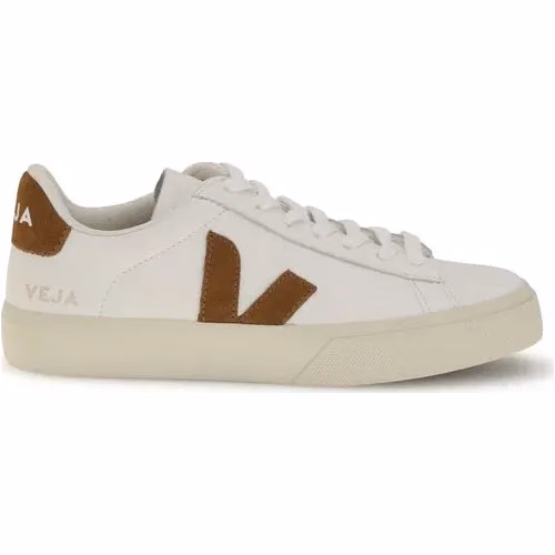 Veja White Leather Sneakers