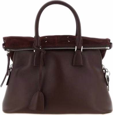 Bordeaux Calfskin Shoulder Bag