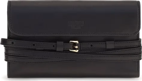 Moschino Black Goatskin Wallet