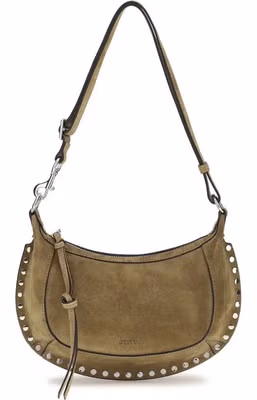 Beige Calf Leather Bos Taurus Shoulder Bag