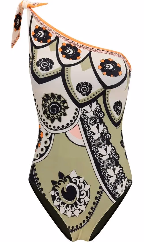 La Double J Multicolor Polyamide One-Piece Swimsuit