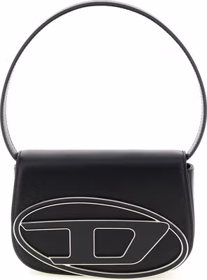 Black Cowhide Shoulder Bag