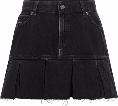Blue Cotton Long Skirt