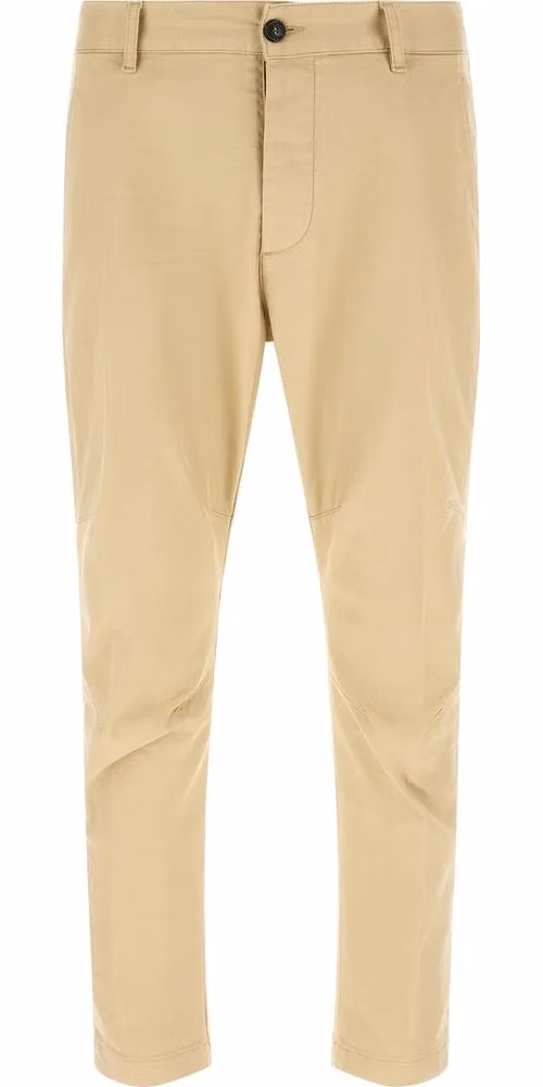 Dsquared² Beige Cotton Cargo Pants