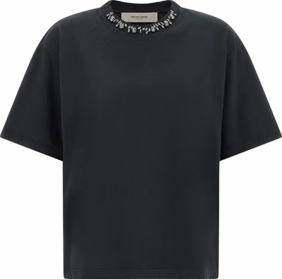 Black Cotton T-Shirt