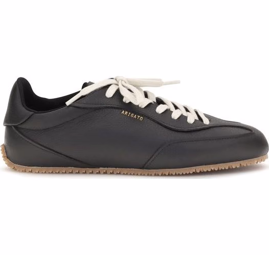 Axel Arigato Black Calf Leather Bos Taurus Athletic Sneakers