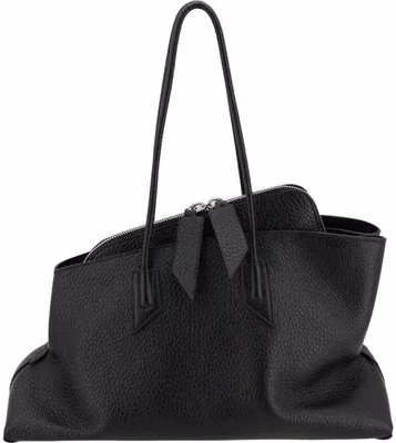 Black Calf Leather Bos Taurus Shoulder Bag
