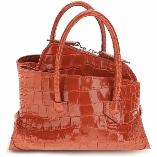 The Attico Multicolor Calf Leather Bos Taurus Handbag