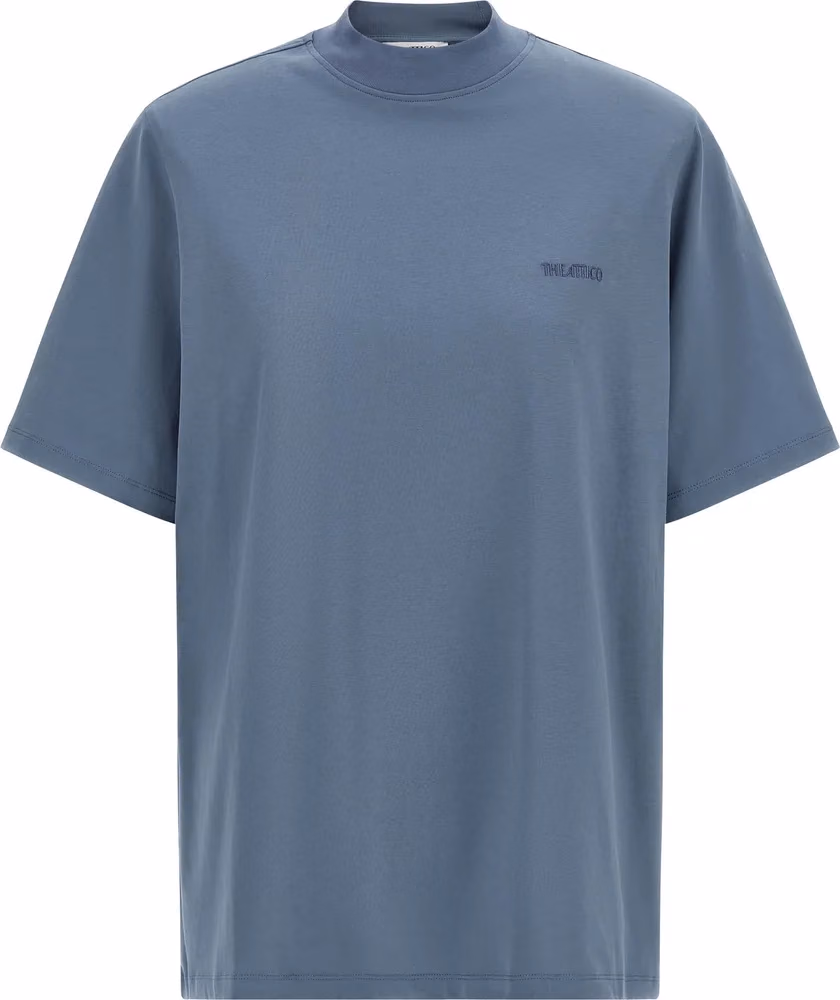 The Attico Blue Cotton T-Shirt