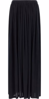 Blue Lyocell Mini Skirt