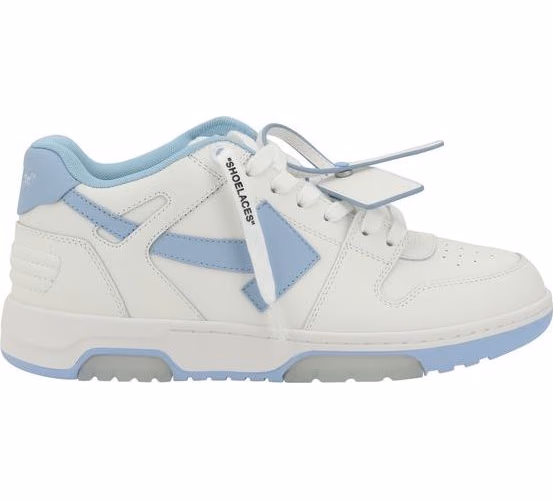 Off-White White Calf Leather Bos Taurus Athletic Sneakers